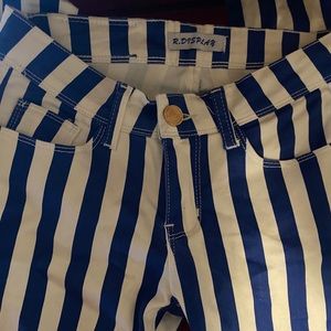Pinstripe pants